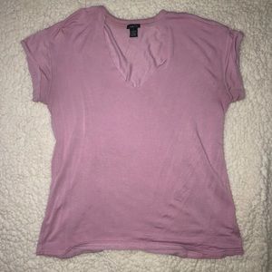 Rue 21 pink cut out tee